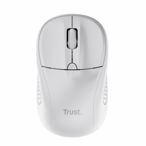 TRUST Myš PRIMO WIRELESS MOUSE MATT WHITE, USB, bezdrátová