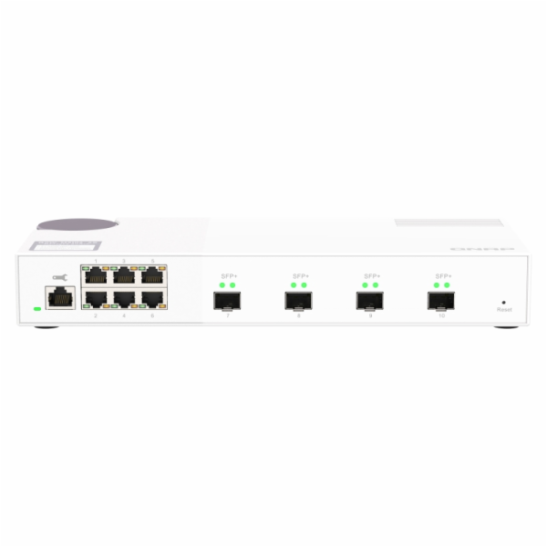 QNAP QSW-M2106-4S QNAP řízený switch QSW-M2106-4S (6x 2,5GbE RJ45 a 4x 10GbE SFP+)