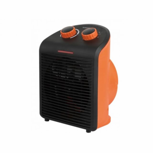 Horkovzdušný konvektor, ventilátor, topné těleso 2000 W, černá/oranžová barva, FH-2081 VIVAX
