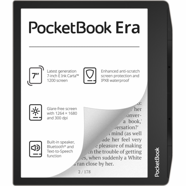 PocketBook Era Stardust stribrna 16GB