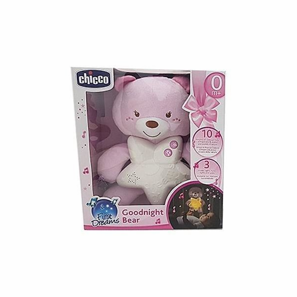 Chicco Bedtime Bear růžový (276696)