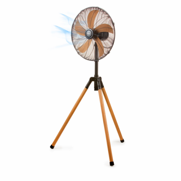 Ventilátor stojanový 45 cm - imitace dřeva - DOMO DO8146