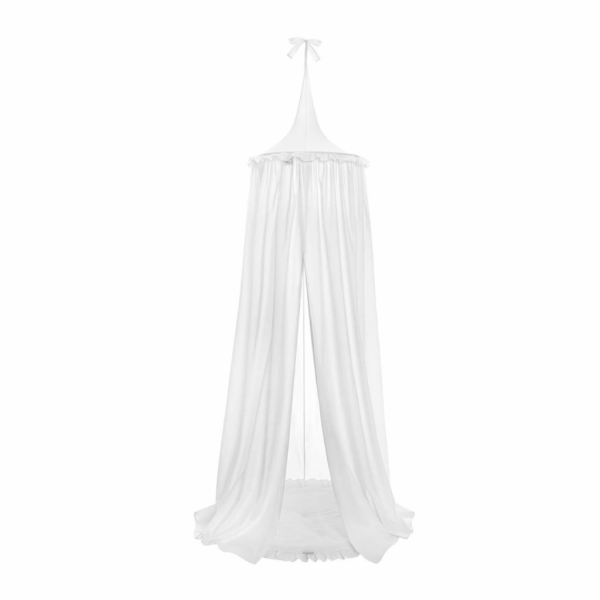 Závěsný stropní luxusní baldachýn-nebesa Belisima bílé