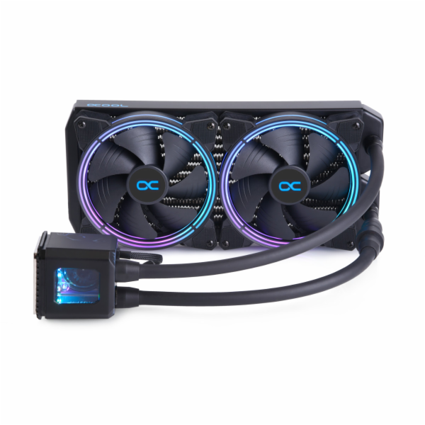 Alphacool Eisbaer Aurora 280 Processor All-in-one liquid cooler 14 cm Black 1 pc(s)