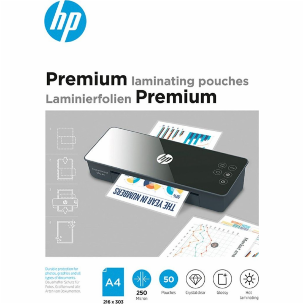 HP Premium Lamin. folie A4 250 Micron
