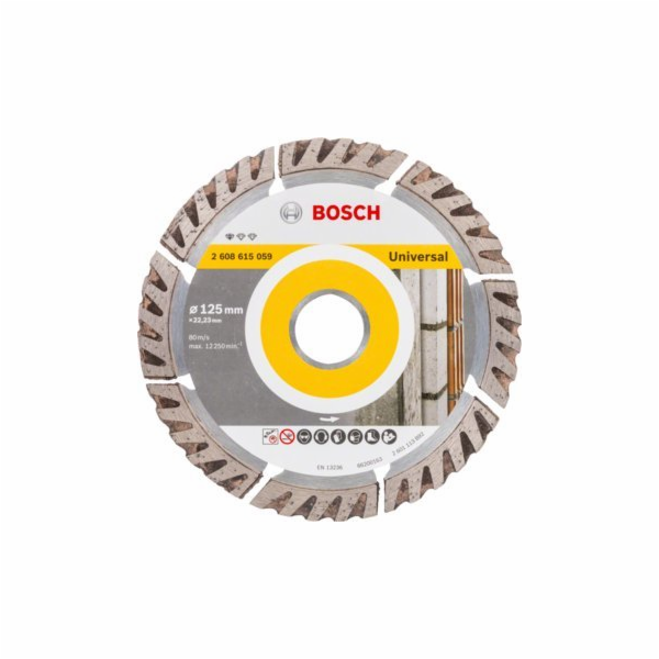 Bosch Standard for Universal, O 125mm řezací kotouč