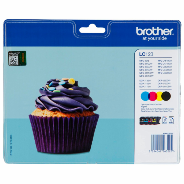 Brother Tinte Valuepack LC-123