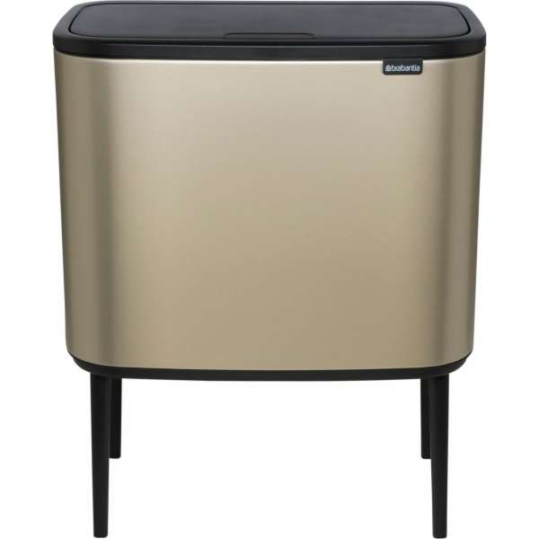 Brabantia odpad.kos Bo Touch Bin v barve sampanského 11 + 23 L