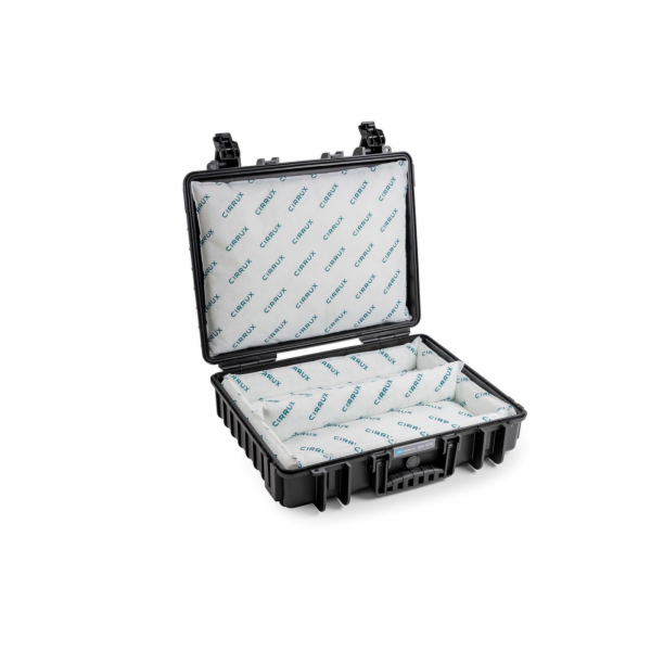 B&W outdoor kufr 6040 pro LI-ION Carry&Store cerný