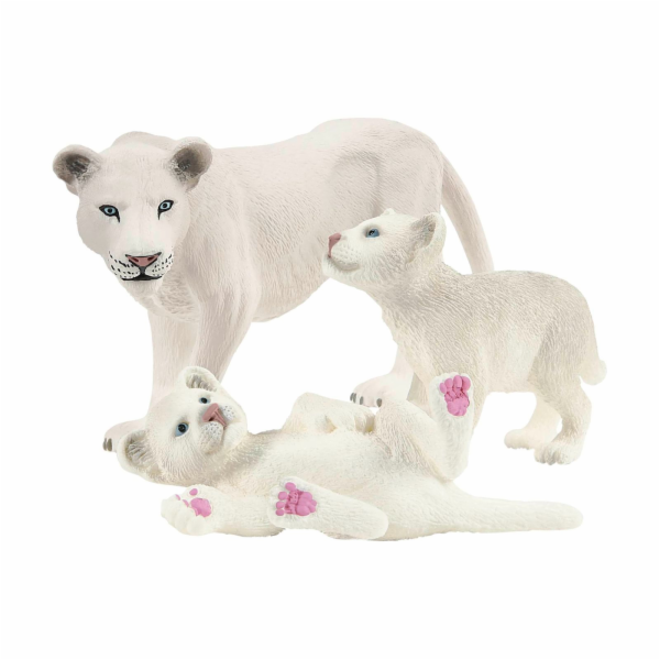 Schleich Wild Life Löwenmutter mit Babys, Spielfigur