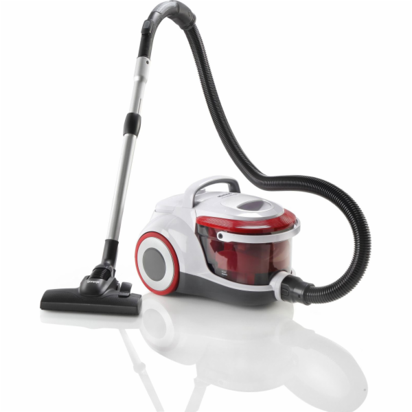 Gorenje Vacuum cleaner VCEB01GAWWF With water filtration system Wet suction Power 800 W Dust capacity 3 L White/Red