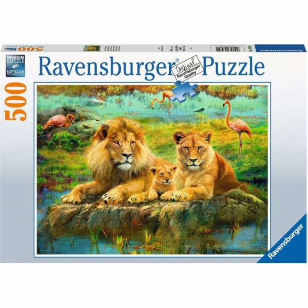 Ravensburger puzzle 500 divoká příroda