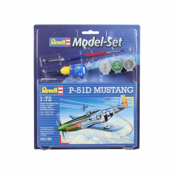 REVELL Model Set P-51 D Mustang