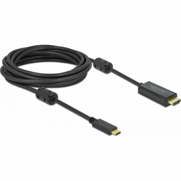 USB Adapterkabel, USB-C Stecker > HDMI 4K Stecker