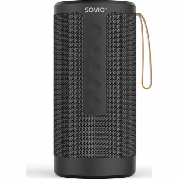 Savio BS-033 portable bluetooth wireless speaker 10W black