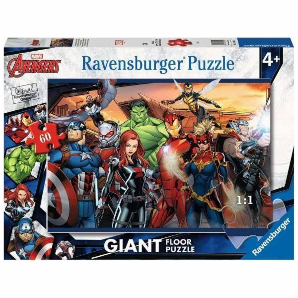 Puzzle 60 dílků Avengers Giant