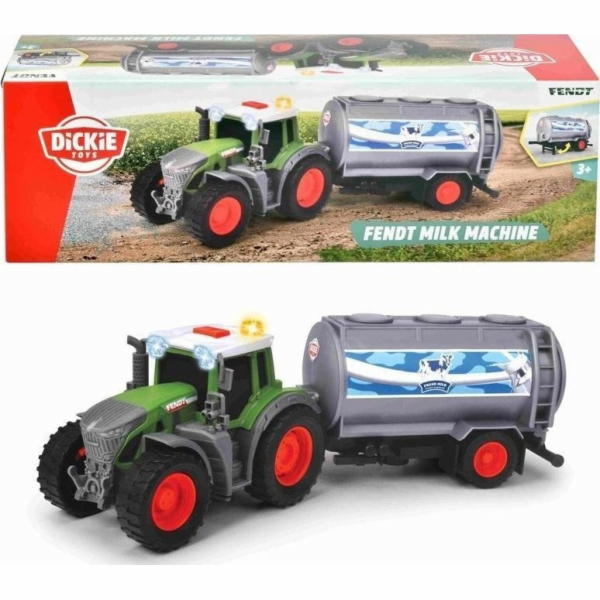 Farmářské vozidlo Fendt Traktor s přívěsem na mléko 26 cm