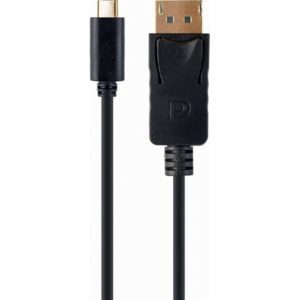 Gembird A-CM-DPF-02 USB-C to DisplayPort adapter cable 4K 60 Hz 15cm black