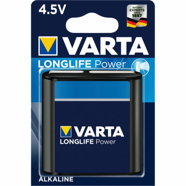 10x1 Varta Longlife Power 3 LR 12 4,5V-Block VPE Innenkarton