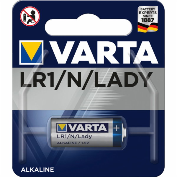 10x1 Varta electronic LR 1 Lady VPE Innenkarton