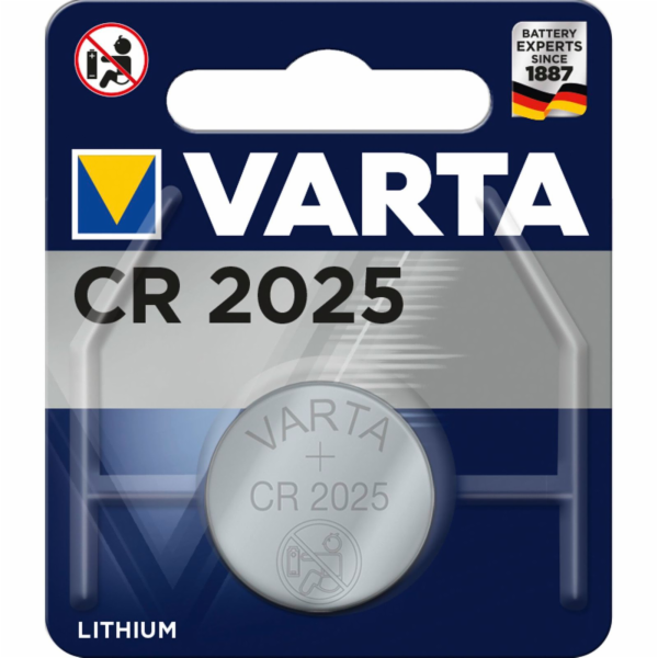 100x1 Varta electronic CR 2025 VPE Masterkarton