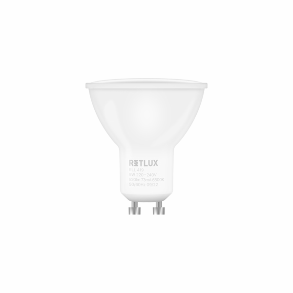 Retlux RLL 419 GU10 LED žárovka 9W