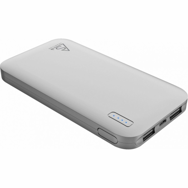 Holdit Smartline Power Bank 10000mAh stříbrná (613371)