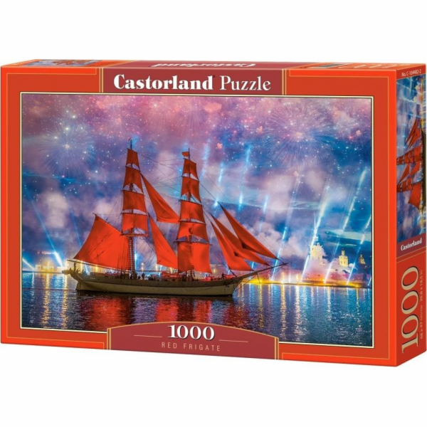Castorland Puzzle 1000 Červená fregata