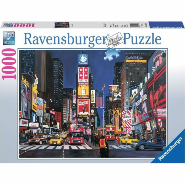 Puzzle Ravensburger 1000 ks. Times Square v New Yorku