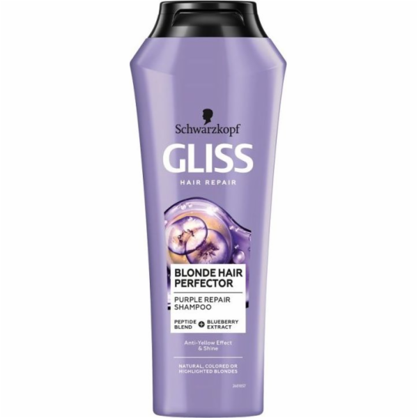 Gliss Kur Blond Hair Perfector Purple Repair Shampon 250 ml