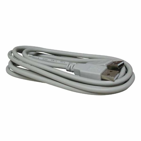 Kabel USB LAMA PLUS USB-A - USB-A 1.8 m Szary