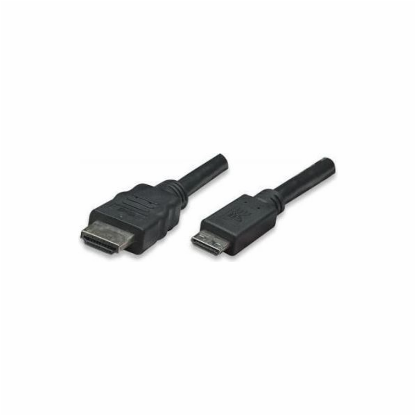 Kabel Techly HDMI Mini - HDMI 3m czarny (ICOC-HDMI-B-025)