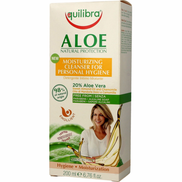 Equilibra Hydratační gel pro intimní hygienu Aloe Vera 200ml
