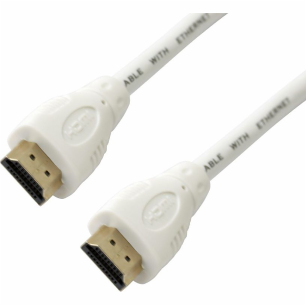 Manhattan HDMI Cable-HDMI 3M WHITE (ICOC-HDMI-4-030NWT)