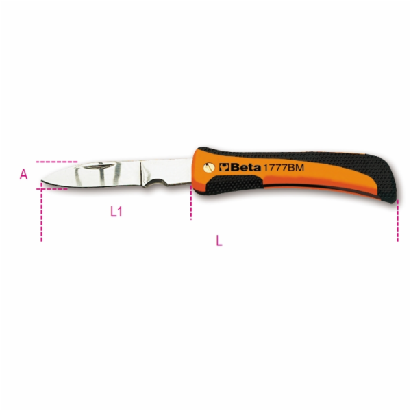 Beta Tools zavírací nůž 190mm (017770100)