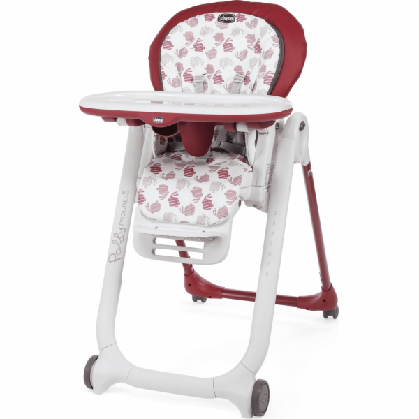 Chicco Polly Progress 5 Red Feeding Chair