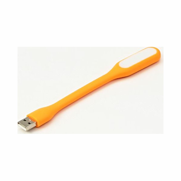 Lampa USB Lampa na notebook, gumová, oranžová, USB
