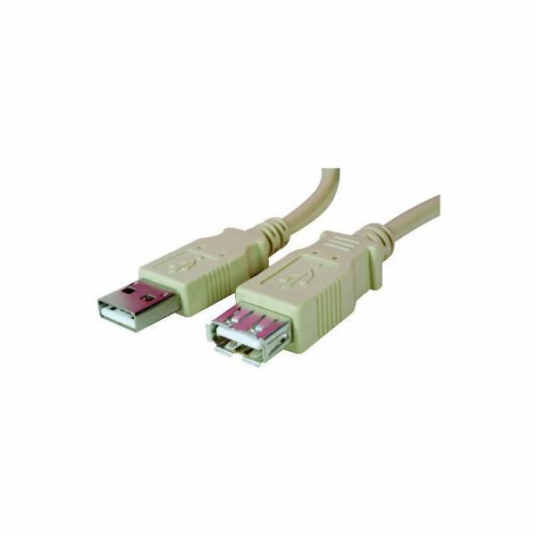 Kabel USB LAMA PLUS USB-A - USB-A 3 m Czarny