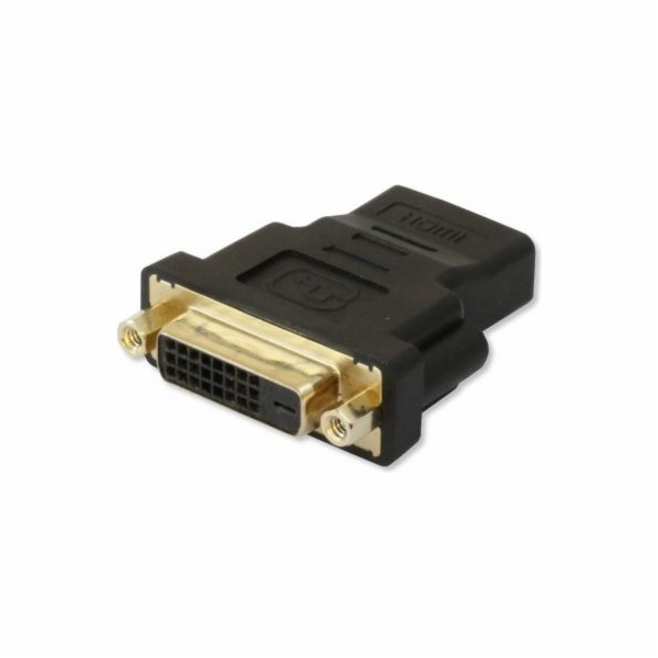 Adapter AV Techly HDMI - DVI-D czarny
