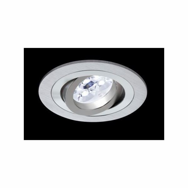 BPM Lighting Oprawa sufitowa oczko halogenowe BPM 1X50W GU5.3 MR16 aluminium (A3010)