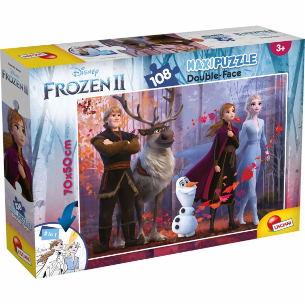 Lisciani Puzzle Maxi 108 dílků Frozen II