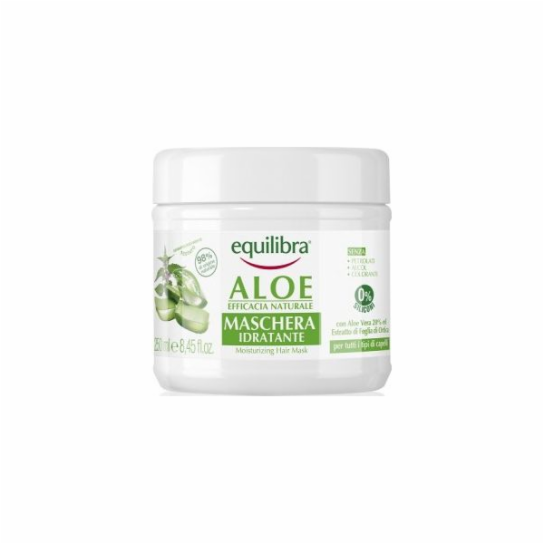 Řádně equilibra alo zvlhčující masku na vlasy Movoiming Aloee Mask pro vlasy 250 ml | Doručení zdarma od PLN 250