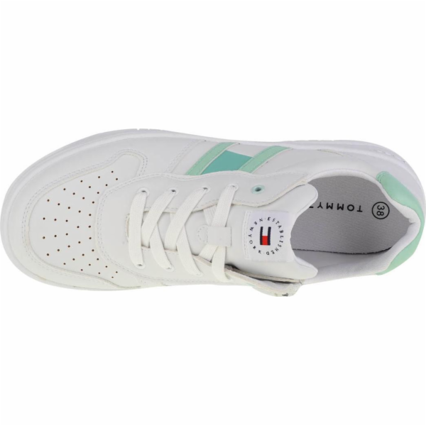 Tommy Hilfiger Tommy Hilfiger s nízkým střihem Sneaker T3A4-32143-1351A166 WHITE 35