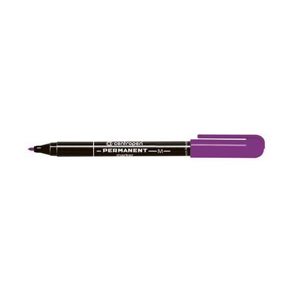 Centropen Marker Purple Permanent Round Tip 1,00 mm (2846/05)