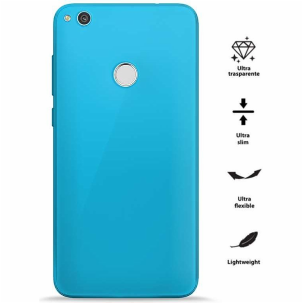 Puro Etui 0.3 Nude Huawei P8 Lite (2017) / Honor 8 Lite fluo Blue
