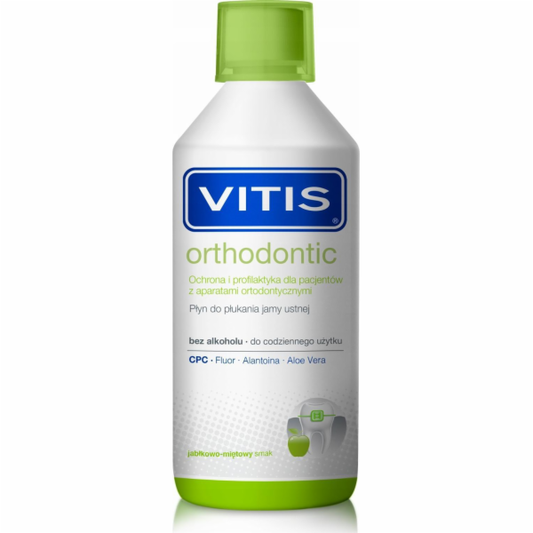 Baltic Institute of Dentistry Sp. z o. o. VITIS Ortodontická, ústní voda 500 ml