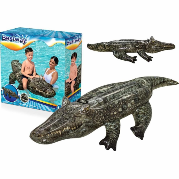 Dětský nafukovací krokodýl do vody Bestway 193x94 cm