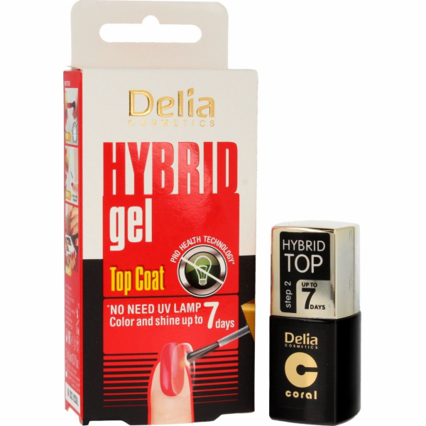 Delia Top pro Hybrid Gel Top Coat 7 dní 11ml