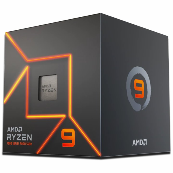 AMD Ryzen 9 7900 100-100000590BOX CPU AMD RYZEN 9 7900, 12-core, 3.7GHz, 76MB cache, 65W, socket AM5, BOX