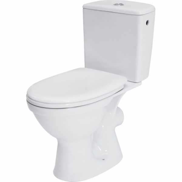 Cersanit Kompaktní WC set Merida splachovací nádržka + WC sedátko s měkkým zavíráním (K03-018)